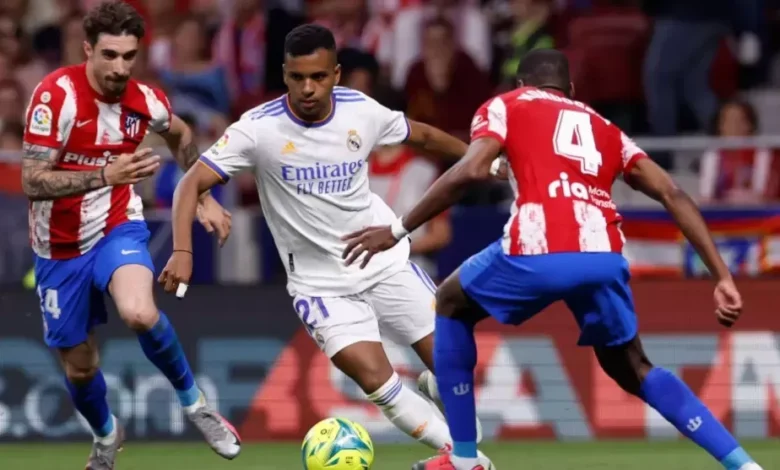 مباراة أتلتيكو مدريد ضد ريال مدريد