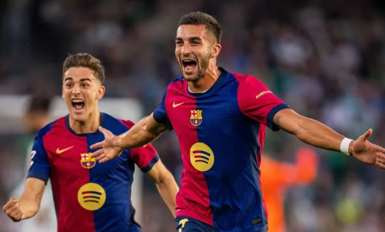 برشلونة يترقب مواجهة ريال بيتيس بتشكيلة متوازنة في الجولة 30 من الدوري الإسباني