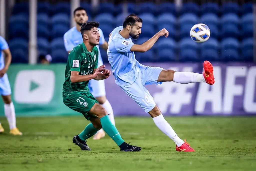 مباراة العربي والسالمية في صراع التأهل إلى نهائي كأس الأمير 2025