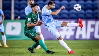 مباراة العربي والسالمية في صراع التأهل إلى نهائي كأس الأمير 2025