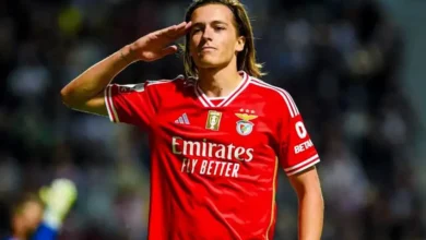 ألفارو كاريراس لاعب بنفيكا
