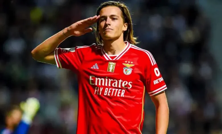 ألفارو كاريراس لاعب بنفيكا