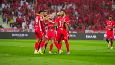 مباراة الوحدة ضد شباب الأهلي في الدوري الإماراتي