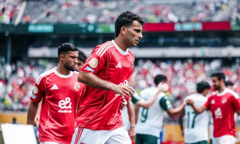 مباراة الأهلي ومودرن سبورت في افتتاح الدوري المصري 2025