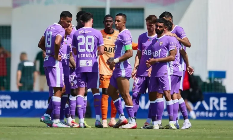 العين الامرااتي وغرناطة في مباراة ودية