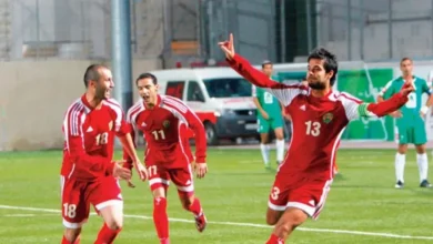 الأهلي ضد الجزيرة الأردني