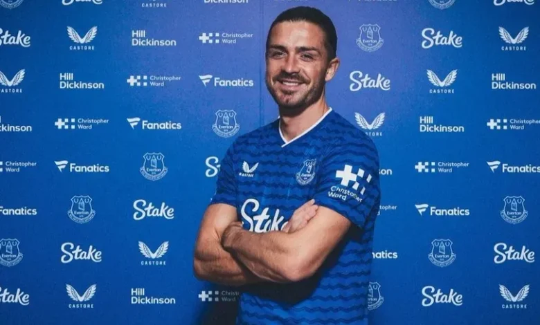 جاك غريليش المعار لإيفرتون من مانشستر سيتي