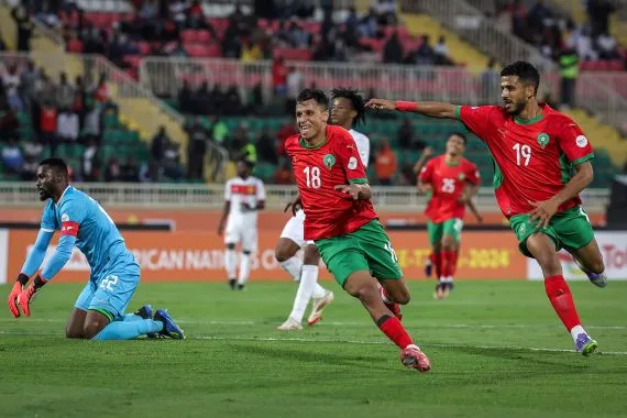 منتخب المغرب للمحلين ضد مدغشقر في نهائي كأس افريقيا للمحلين
