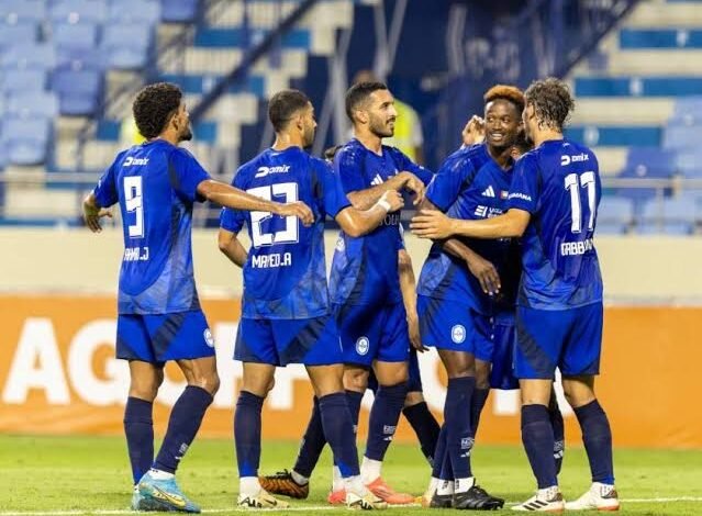 مباراة النصر ضد عجمان