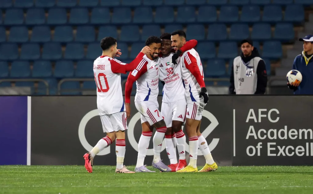 مباراة الشارقة ضد الجزيرة اليوم في قمة مبكرة بدوري أدنوك للمحترفين