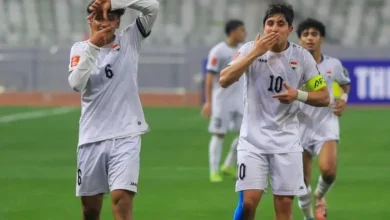 مباراة العراق والبحرين في كأس الخليج للشباب 2025