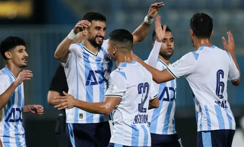 مباراة بيراميدز ضد نادي زد في الدوري المصري