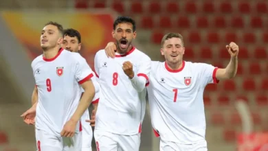 مباراة الأردن ضد بوتان اليوم في تصفيات كأس آسيا تحت 23 عامًا