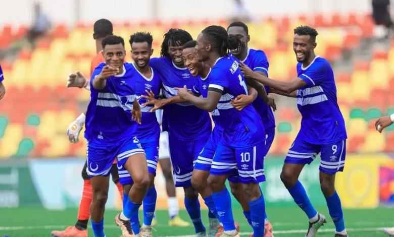 مباراة الهلال السوداني ضد جاموس السودان في دوري أبطال أفريقيا
