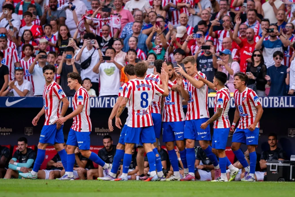 مباراة أتلتيكو مدريد وفرانكفورت في دوري أبطال أوروبا