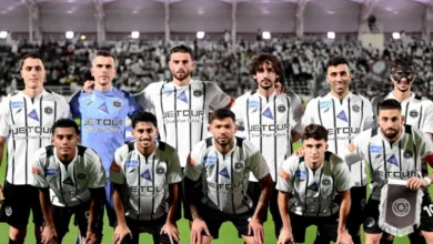 مباراة الشباب ضد الحزم في دوري روشن السعودي