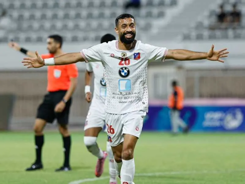 مباراة الكويت ضد نادي الجهراء في الدوري الكويتي