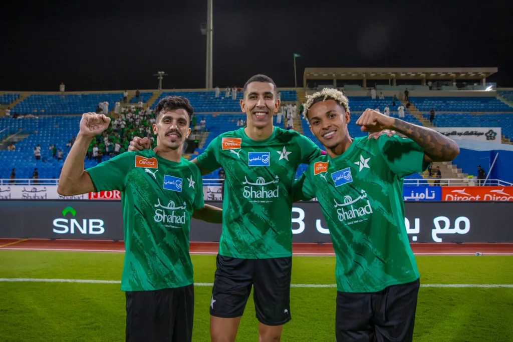 مباراة الفيحاء ضد النجمة في دوري روشن السعودي