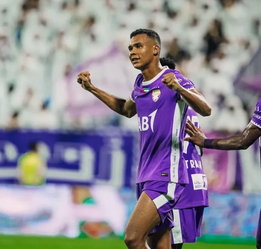 مباراة العين ضد الوصل في الدوري الإماراتي