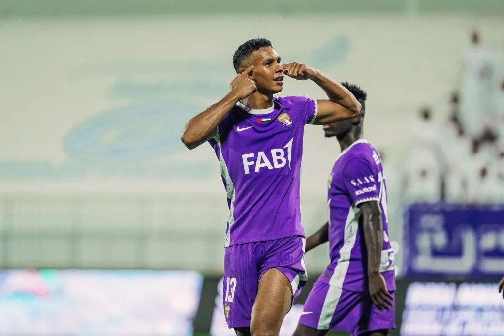 مباراة العين ضد الوصل في الدوري الإماراتي