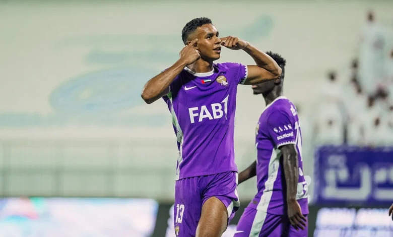 مباراة العين ضد الوصل في الدوري الإماراتي