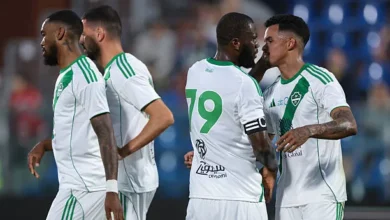 مباراة الأهلي السعودي ضد الدحيل في دوري أبطال أسيا للنخبة