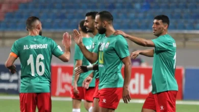 مباراة الوحدات والجزيرة في الدوري الأردني