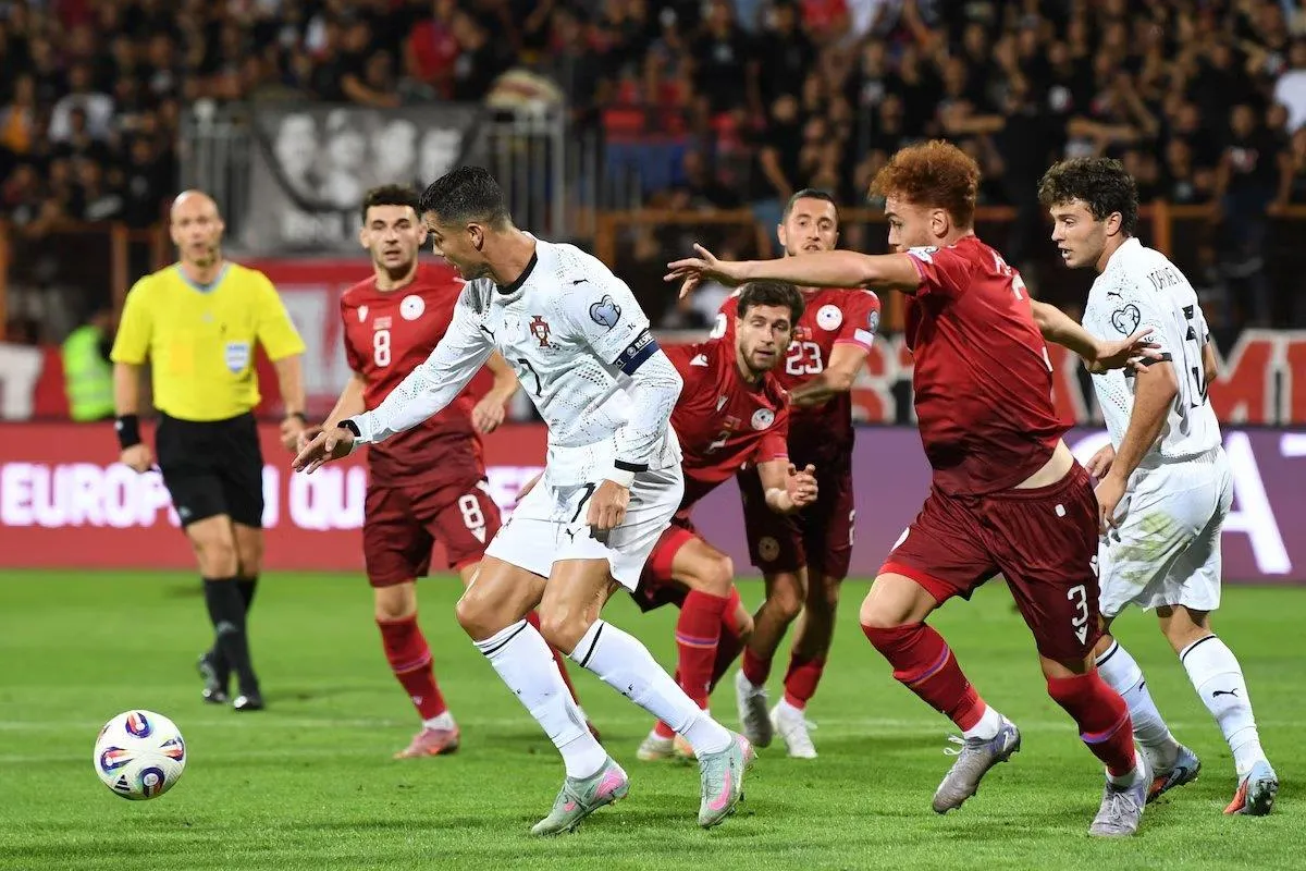 مباراة البرتغال ضد المجر في تصفيات كأس العالم 2026