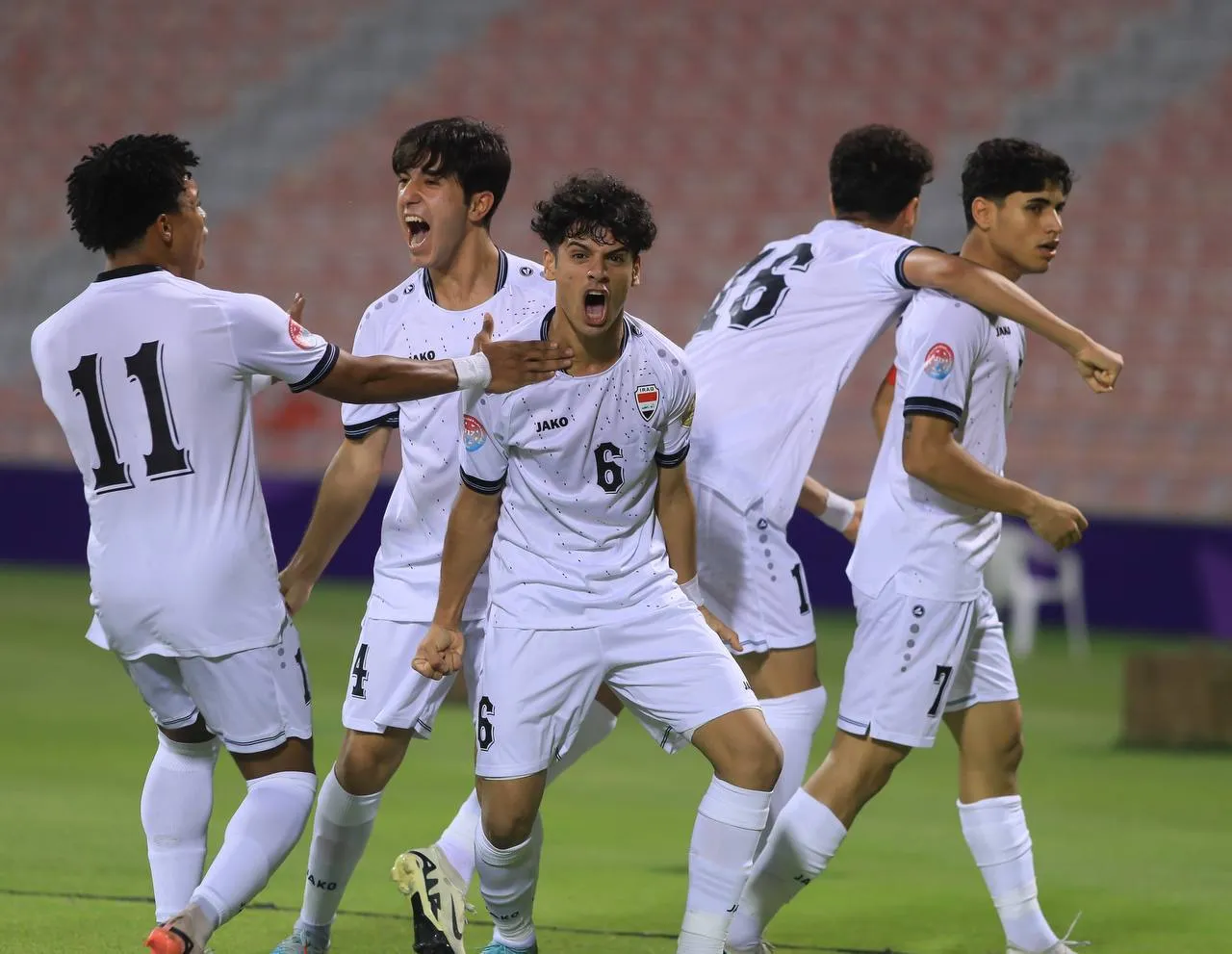 مباراة العراق ضد الإمارات اليوم في نصف نهائي كأس الخليج للناشئين 2025