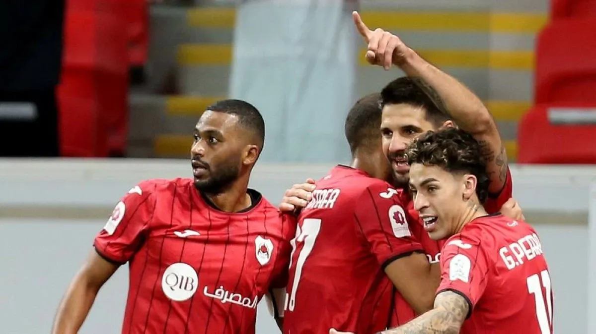 مباراة الريان القطري وتضامن حضرموت في انطلاقة دوري أبطال الخليج 2025