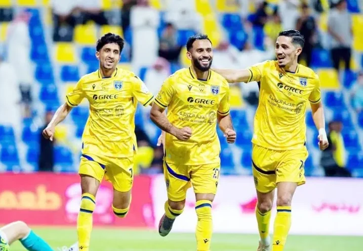 مباراة الفيحاء ضد التعاون في دوري روشن السعودي