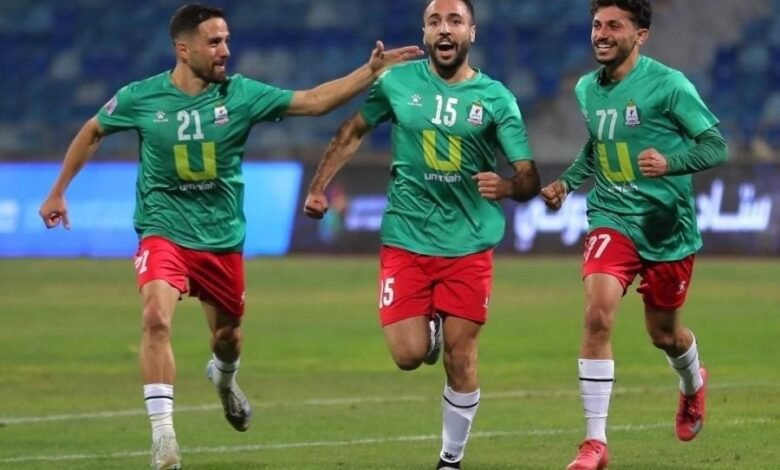 الوحدات والوصل مباراة قوية تمنح الصدارة للوصل دوري أبطال آسيا 2