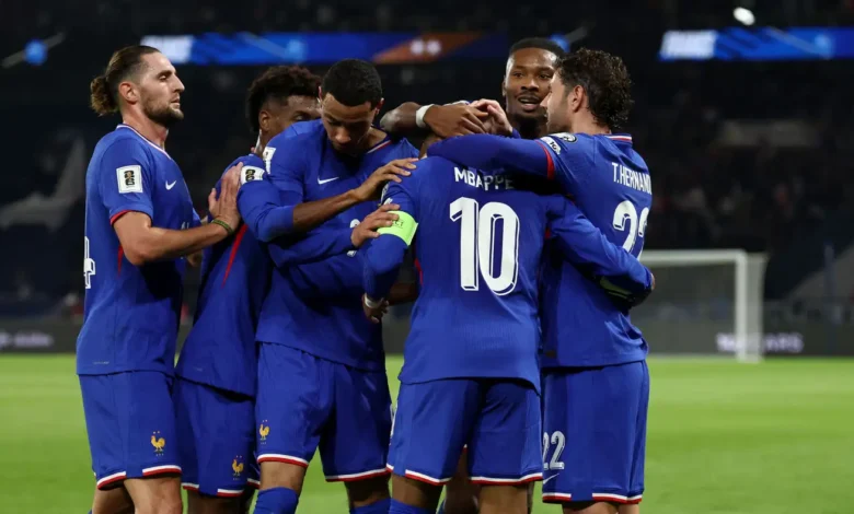 مباراة فرنسا وأيسلندا في تصفيات كأس العالم 2026