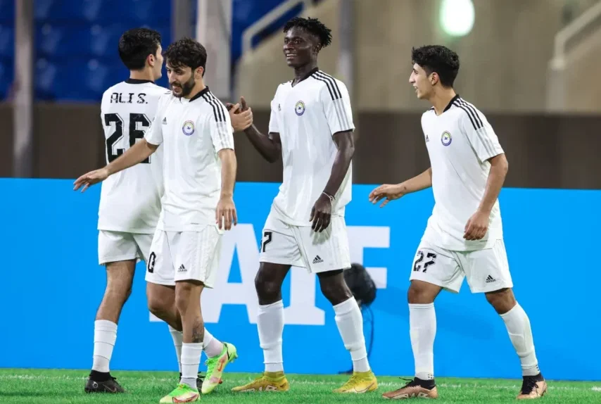 مباراة الزوراء واستقلال دوشبنه في دوري أبطال آسيا 2