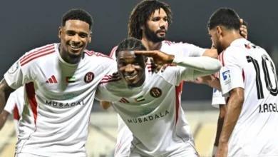 مباراة الجزيرة ضد دبا الفجيرة