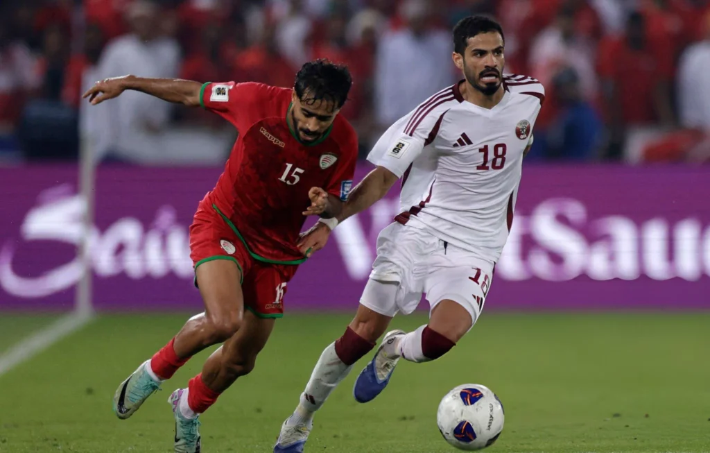 نتيجة مباراة عمان وقطر اليوم في الملحق الآسيوي المؤهل إلى كأس العالم 2026