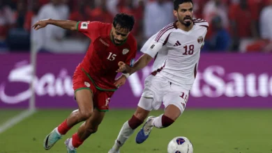 نتيجة مباراة عمان وقطر اليوم في الملحق الآسيوي المؤهل إلى كأس العالم 2026