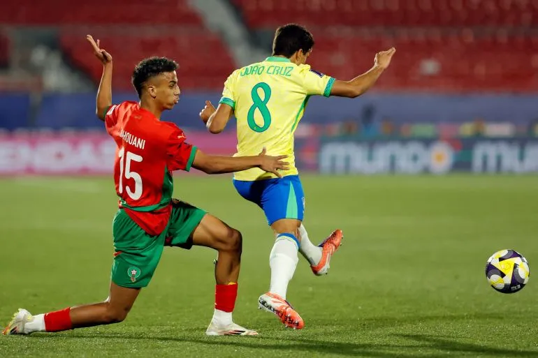 ملخص أهداف مباراة المغرب والبرازيل في كأس العالم للشباب
