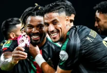مباراة الجيش الملكي ضد حوريا كوناكري في اياب دوري أبطال إفريقيا