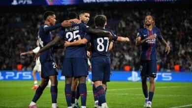 مباراة باريس سان جيرمان وبريست في الدوري الفرنسي