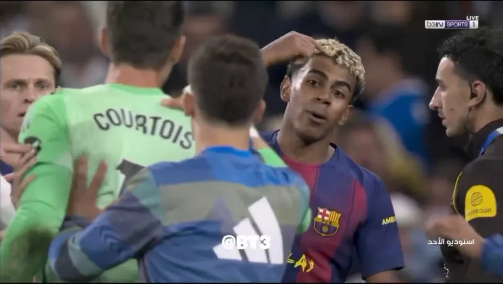 فيديو .. الكشف عن سر شجار لاعبي ريال مدريد مع لامين يامال بعد الكلاسيكو