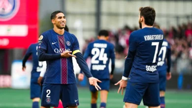 باريس سان جيرمان يواجه نيس لاستعادة الصدارة في الدوري الفرنسي قبل موقعة بايرن