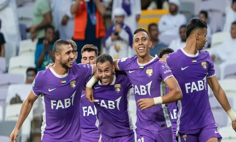 مباراة العين ضد الجزيرة في الدوري الإماراتي