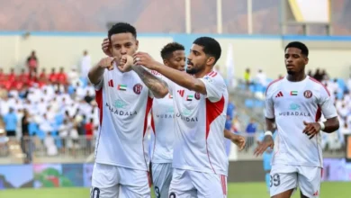 مباراة الجزيرة والبطائح في دوري أدنوك الإماراتي للمحترفين