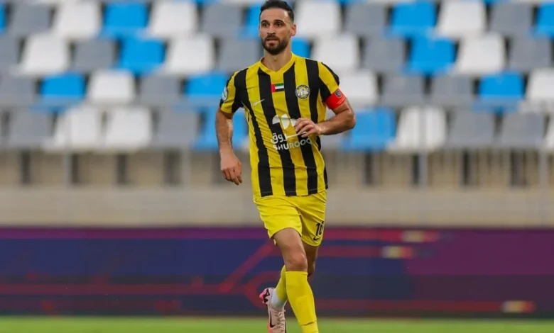 مباراة الظفرة ضد اتحاد كلباء في دوري أدنوك الإماراتي للمحترفين