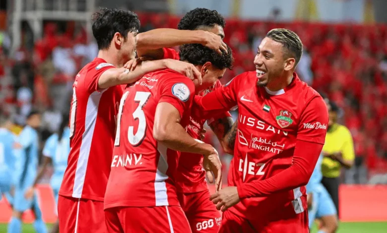 شباب الأهلي ضد النصر: مواجهة ربع نهائي حاسمة في كأس مصرف أبوظبي الإسلامي