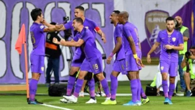 مباراة العين والشارقة اليوم في ربع نهائي كأس مصرف أبوظبي الإسلامي