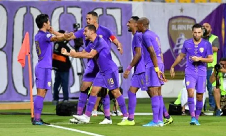 مباراة العين والشارقة اليوم في ربع نهائي كأس مصرف أبوظبي الإسلامي