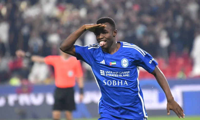 مباراة النصر والظفرة الإماراتي