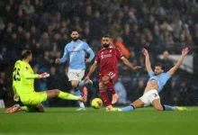 ملخص ونتيجة مباراة ليفربول ومانشستر سيتي اليوم في الدوري الإنجليزي الممتاز